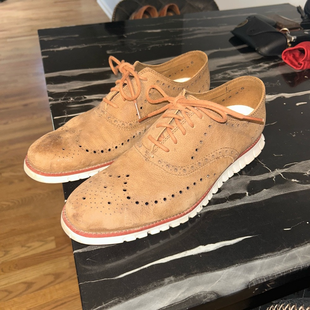 Cole Haan wing tip dress shoes